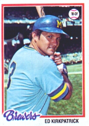 1978 Topps Baseball Cards      077      Ed Kirkpatrick